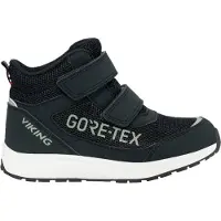 Viking Footwear Kid's Bouncy Mid GORE-TEX Black
