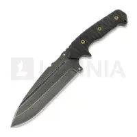 Wander Tactical Smilodon Raw kniv, Black