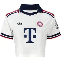 Adidas Trikå 'FC Bayern Away 26-27' marinblå / knallröd / vit