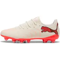 Puma Future 9 Play Fg/ag The Arrival - Sockerad Mandel/White/ultra Red/Svart Dam, storlek 40