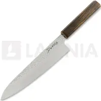 Demko Knives Gyuto Chef VG10 San Mai japanese kitchen knife, Red Oak