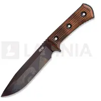 Trc knives Apocalypse Elmax Post Apo Finish kniv, Torched Micarta