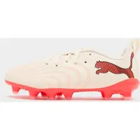 Puma Future 9 Play FG/AG The Arrival - Sockerad mandel/White/Ultra röd/Svart Barn, storlek 32