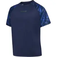 Hummel T-shirt - HmlBlaze - Marine - - 8 år (128) - T-shirt