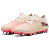 Puma Future 9 Ultimate MG The Arrival - Sockerad mandel/White/Ultra röd/Svart - Multi Ground (MG), storlek 42