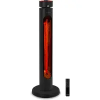 Vonroc Terrassvärmare Panarea – 2000W – oscillerande | inkl. fjärrkontroll
