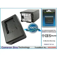 Cameron Sino Batteri till Kamera för Canon Vixia HF10, Vixia HF11, Vixia HF100 m.fl.