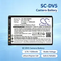 Cameron Sino Batteri till Kamera för PatrolEyes SC-DV5, SC-DV5-2