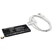 123accu Batteri till Sminkspegel för Samsung Galaxy S6, SM-G920F, SM-G920 m.fl.