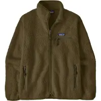 Patagonia - W's Retro Pile Jkt Basin Green för Unisex - Storlek L - Khaki