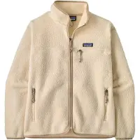 Patagonia - W's Retro Pile Jkt Natural för Unisex - Storlek XS - Beige