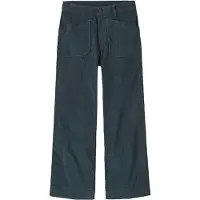 Patagonia - Byxor dam - W's Wide Leg Cord Pants Summit Blue för UnisexBomull - Storlek 4 US - Blå