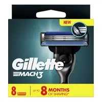 Gillette Mach3 Blades 8 pieces
