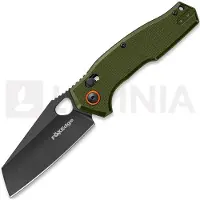 Fox Edge Crew Reverse Tanto - Blackwash - G10 fällkniv, olivgrön