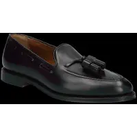 Ralph Lauren för män. 811967540002 Maestra lädermockasiner svart (46), Hud, Karta, Ingen, Casual