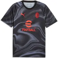 Puma Ac Milan Warm Up Före Matchen T-shirt Med Korta ärmar