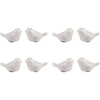 Typecat 4 Uppsättning KärleksfåGlar Keramiska Salt- och Pepparshakers Personliga BröLlopsfavoriter - Vit