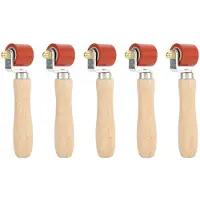 Torribaly 5X Handtryckrulle, 28 mm Silikontryckrulle för PVC/TPO/EPDM Takverktyg Golvverktyg Svetsverktyg