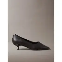 Calvin Klein Leather Kitten Heel Pumps