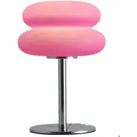 Semoic Macaron LED-Bordslampa Trikromatisk Dimning Ögonskydd Nattlampa för Sovrum Sängklädsel Vardagsrum