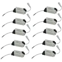 Typecat 10X 12-18W 86-265V LED-Drivrutin