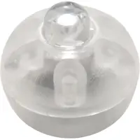 Semoic 100St/Lot 100 X Rund Led Flash Lamp Ballong Ljus LåNg Standbytid för Papperslykta Ballongljus Fest BröLlopsdekoration Vit