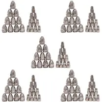Torribaly 100Pcs P80 Plasma Cutting Torch Consumable Cutting CNC 80A P80 Plasma Torch Tip Electrode Nozzle