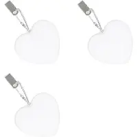 Torribaly 3X LED-Väska LED-Lampor Väska Hjärtform Nyckelring Ljus Nattlampa Handväska Lampa Automatisk Sensor