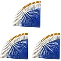 Torribaly 300 Pieces Kids Paint Brushes Set for Watercolor Oil Painting Flat +Pointed Brush for Body Face Nail Art