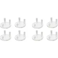 Typecat 8-Pack 1,9-Tums Rock Display-Stativ, Tre-Pinnar Fyrkantiga Akryldisplaystativ för Stenar, Mineralskivor, Kristall