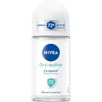 Nivea Dry Active Deodorant Roll-On - 50 ml