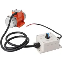 Semoic 12V Vibrationsmotor Aluminiumlegering 4000 RPM Justerbar Hastighet Borstlös Betongvibrator för Utrustning (15W)