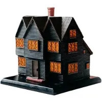 Torribaly Salems Witch House Rökelsebrännare Massachusetts Witch House för Halloween Julsemester Ornament Rökelsebrännare1ST
