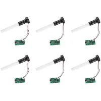 Typecat 6X Luftfuktare Mist Maker USB Atomizer Transducer Atomization Piece DIY-Tillbehör och PCB-Enhetsmodul (1 St)