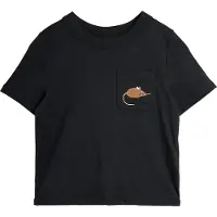 Mini Rodini T-shirt - Elephant Argbigga - Svart - - 2-3 år (92-98) - T-shirt