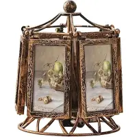 Semoic Bröllopsfotoram Vintagedekoration Hemfotoram Ornament Vardagsrum Skrivbord Kontor Väderkvarn Karusellramar