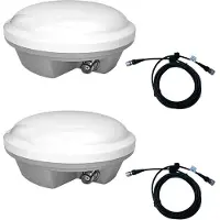 Torribaly 2X AG-30 RTK GNSS High Precision Survey Antenn Full-Band GPS-Satellitsignalmottagare med 5M TNC-Adapterkabel