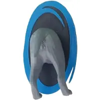 Semoic Kattdörrsdekoration över Dörren Ornament Dekorativ Dörrtoppare för Kattälskare Alla Hjärtans Dag 3D-Väggskulptur B