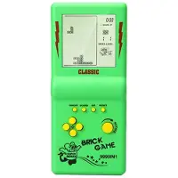 Torribaly Nostalgic Pocket Game Classic Retro Handheld Game Players for Console Children'S Machine Kids Puzzle Toys Green