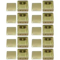Torribaly 10X AluminiumhöLje SkärmningshöLje RF-Box Elektromagnetisk Gyllene Ledande Oxid