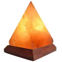 Typecat Himalaya Kristall Salt Lampa USB Led Pyramid Salt Kristall Lampa Kristall Dekorativ Lampa AtmosfäR AtmosfäR Lampa