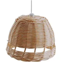Semoic Stil Ljuskrona Lampskärm Ornament Hem Bar Taklampa Dekoration Handgjord Lampskärm A