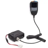 Typecat KT-WP12 Bil Walkie Talkie VHF UHF Dual Band HandhåLlen Mikrofon Display och Kontroll Scrambler Mobilradio
