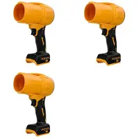 Torribaly 3X Borstlös Turbo Jet-Fläkt 30000RPM Sladdlös Elektrisk Luftfläkt Violent Handheld Power Tool för 20V-Batteri