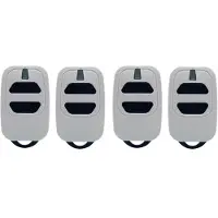 Typecat 4st 2-Nyckels Garagedörrsfjärrkontroll 433,92MHz Rullande Kod för DEA GT2 GT4 GTI2 GTI4 -Seriens Handhållna Sändare