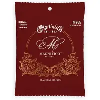 Martin strings Magnifico Klassiska Gitarrsträngar, Normal Spänning (M265), Silver