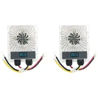 Typecat 2X 600W Nedladdningsbar MPPT Solcellsladdningsregulator 10-30V/17-85V Utgång Solcellsbaserad Intelligent Temperaturåterladdningsregulator