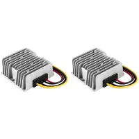 Typecat 2X 12 / 24V Till 48V 6A 288W SpäNningsomvandlare Regulator / Boost Transformator VattentäT