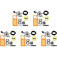 Torribaly 5X BR 600 Carburetor Air Filter Fuel Carb Repower Kit for BR500 BR550 BR600 Backpack Blower Leaf Blower Parts