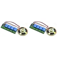 Typecat 2X AI Intelligent Voice Recognition Module 4CH Offline Voice Control Modul Stöd Anpassad Röst för DIY